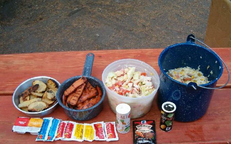 This is a typical dinner, judge for yourselves... 