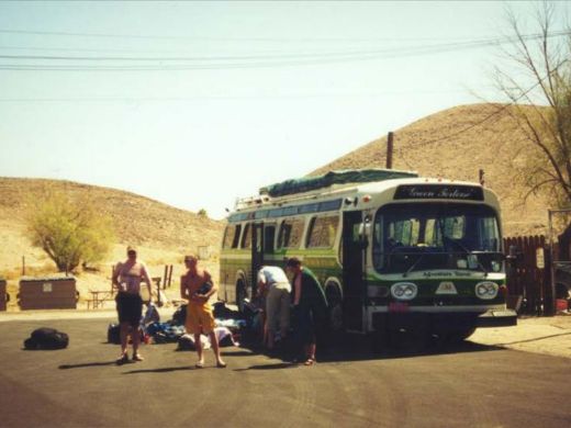 Southern USA in a bus