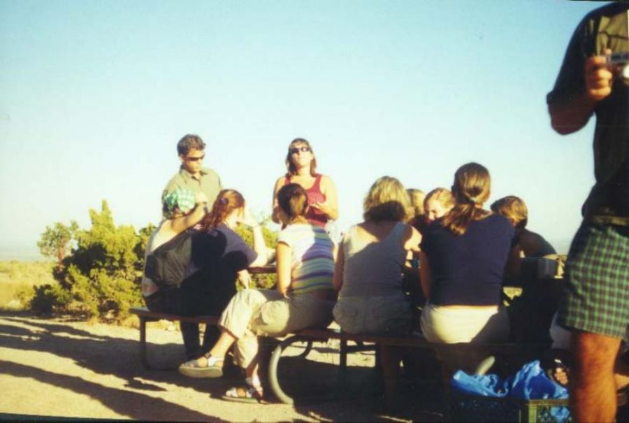 Rosh Hashanah with the guys from the trip 