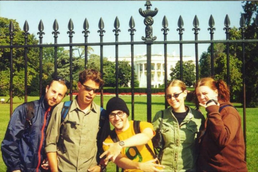 Paul,Yochai,Ian,Lauren,and Laura at the White House (Washington D.C.)