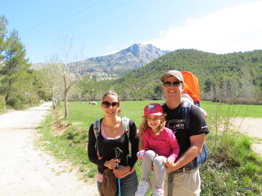 טיול רגלי בפרובנס