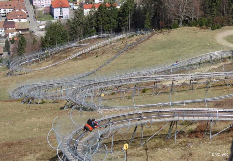 הירידה עצמה