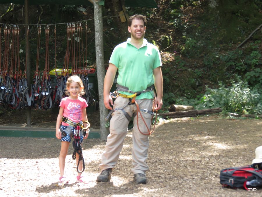 פארק חבלים בגבעת סטרז'ה