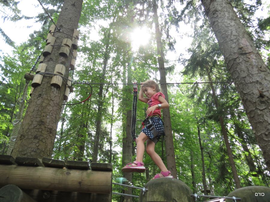 פארק חבלים בגבעת סטרז'ה