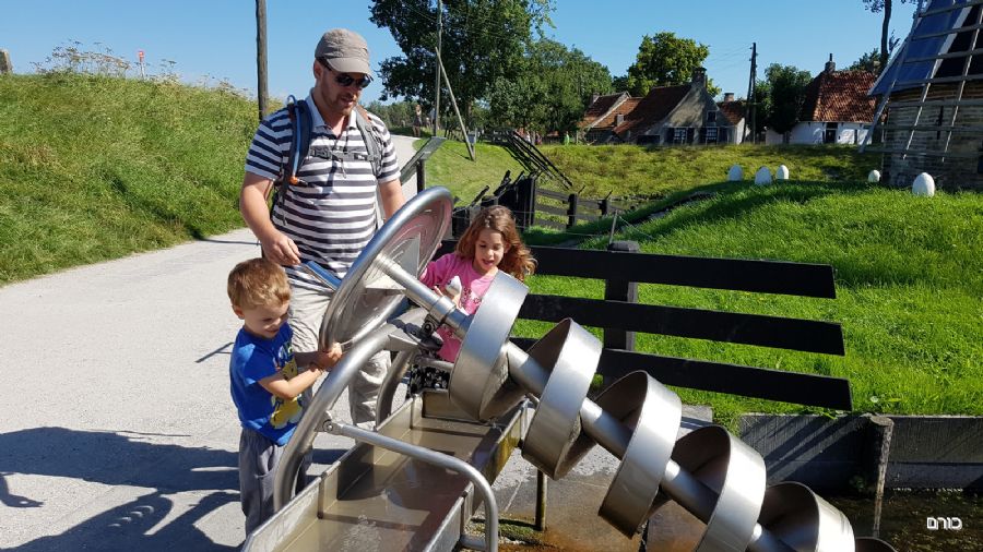 בורג ארכימדס במוזיאון הפתוח