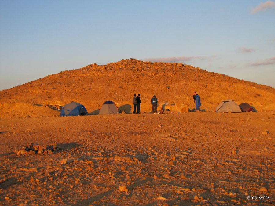 בוקר היום השלישי - חניון לילה עין חווה