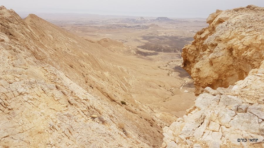 תצפית ממצלעות המכתש
