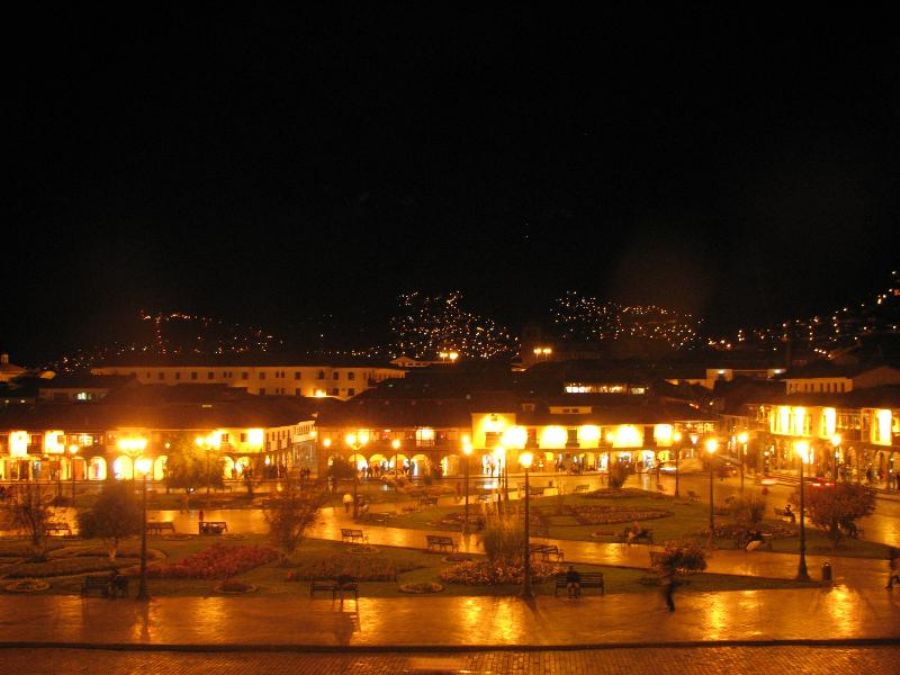 Cusco at night