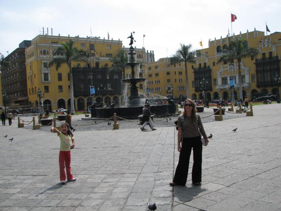 Lima`s main square