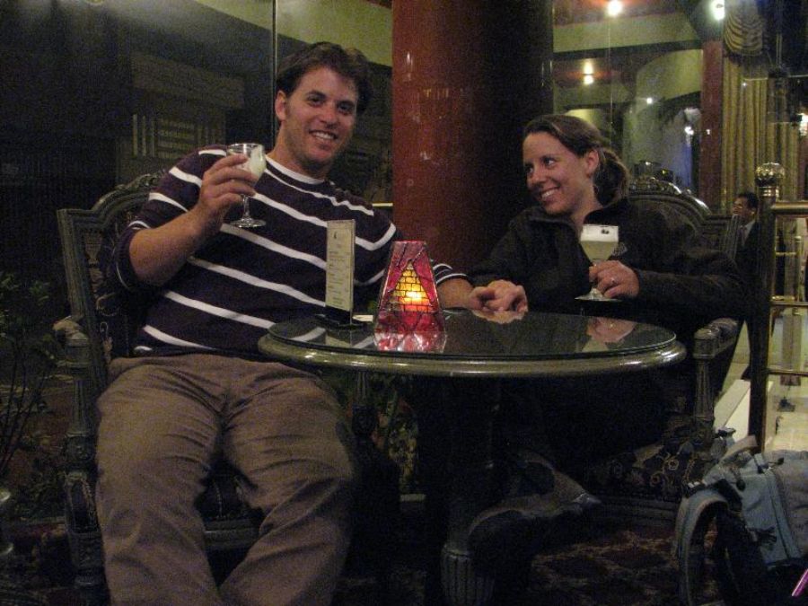 Last Pisco sour before the flight home