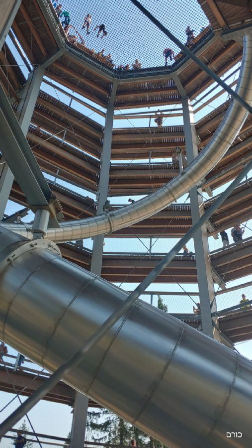 שביל צמרות העצים - פסגת באחלדקה