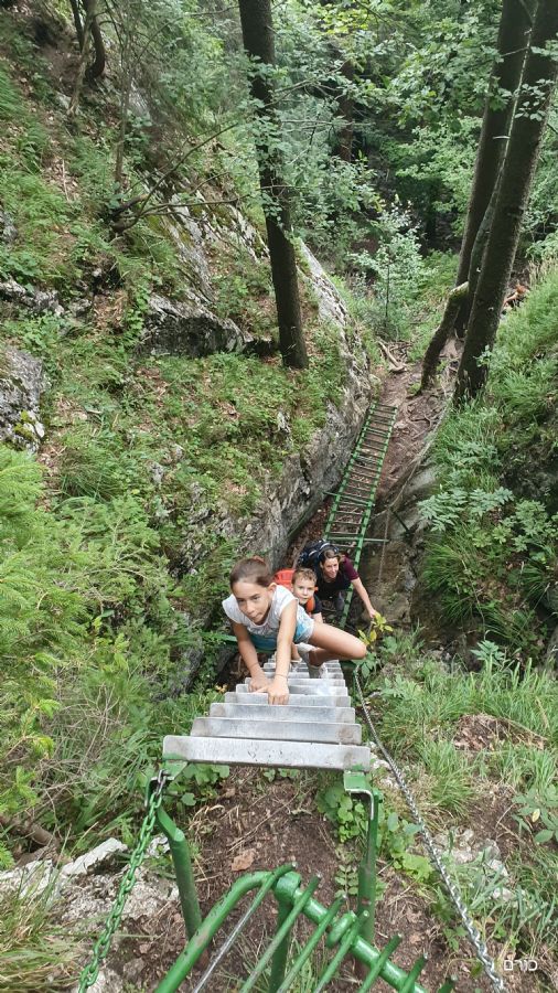 סולמות אימתניים בשביל זיימרסקה רוקלינה