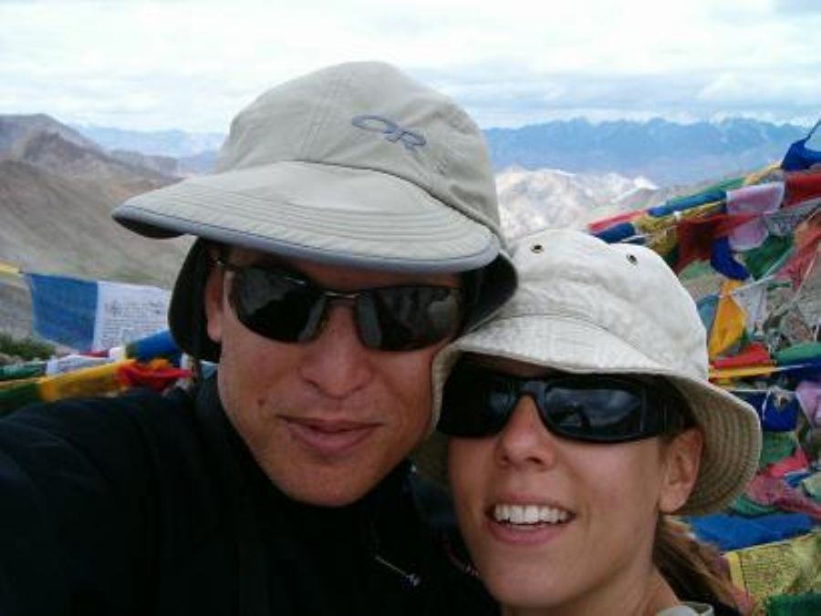 Self picture on the pass