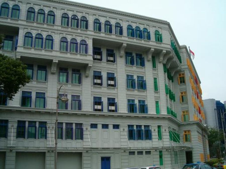 Some thing for Bill gates-Another example of the beautiful buildings in Singapore