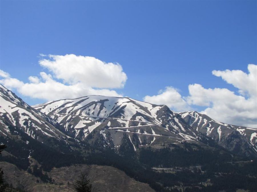 באחד ממעברי ההרים