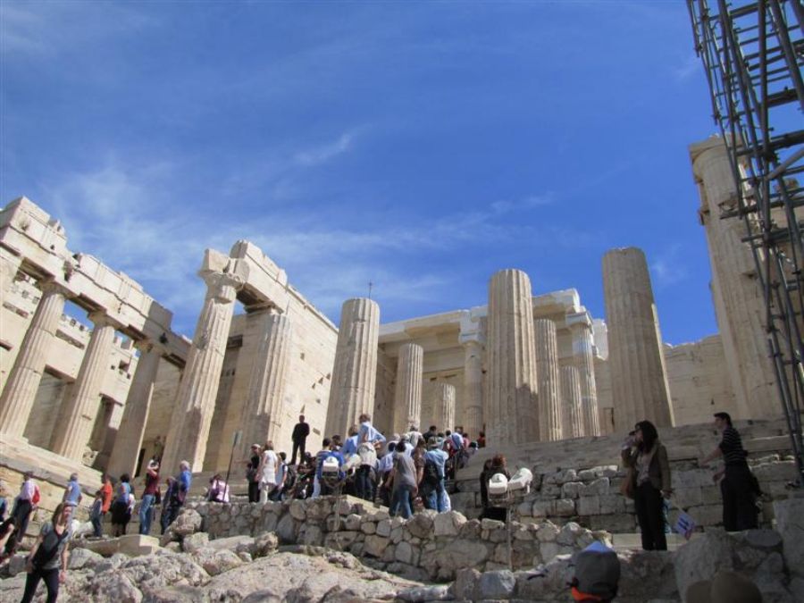 הכניסה לאקרופוליס