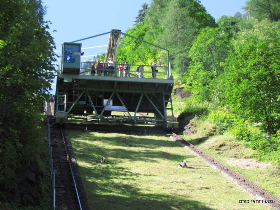 המעלית בדרך לאגם קפרון