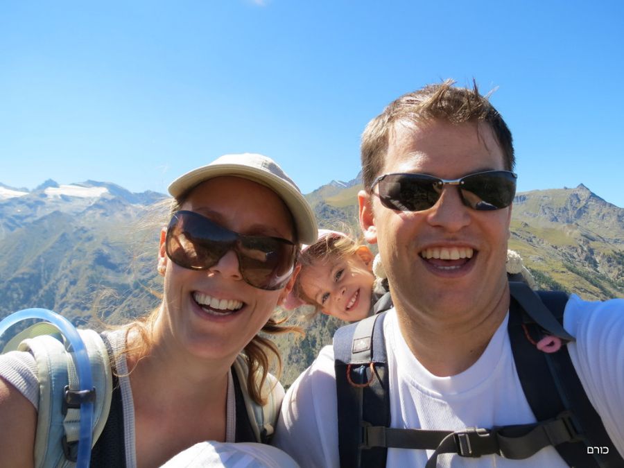 צילום משפחתי בפסגה