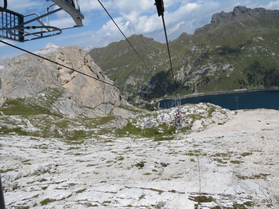 הרכבל הפתוח להר המרמולאדה