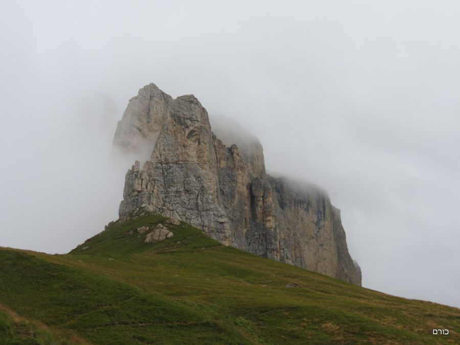 נוף בדרך למעבר ההרים Sela