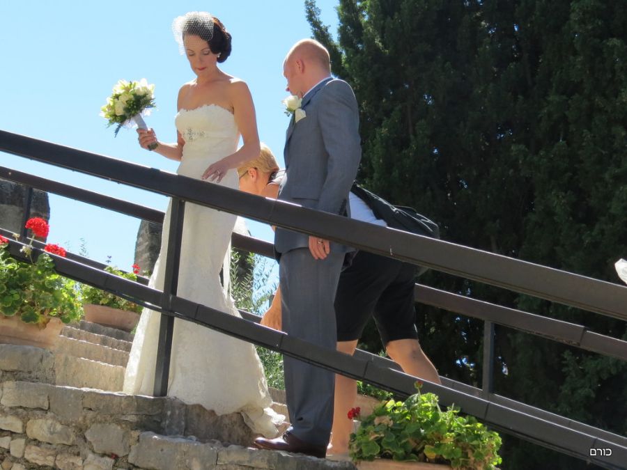 חתונה במצודת סקאליג'רו במלצ'סינה